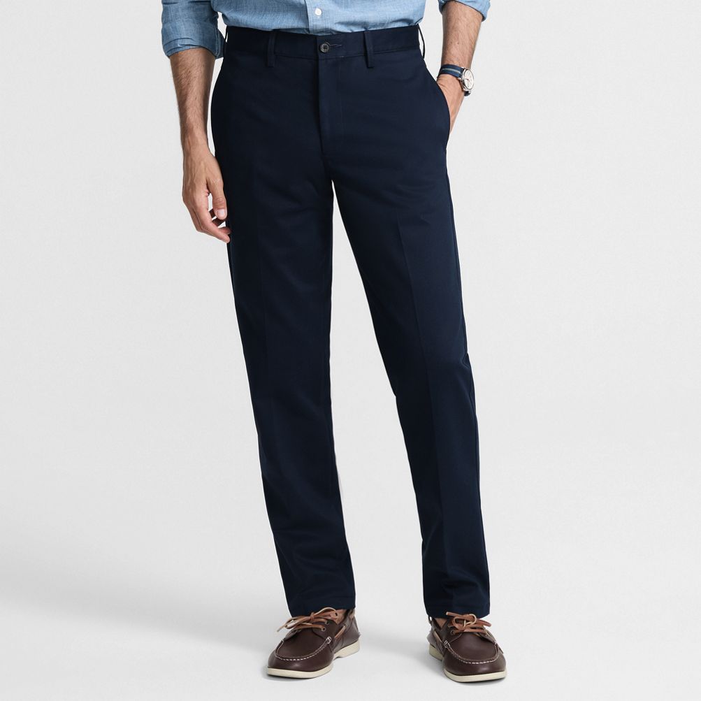 Men's No Iron Tailored Chino Pant | Lands' End