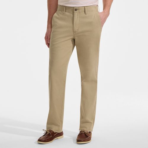 Pantalon Chino Homme Lands' End – Taille 32x29 – Beige – Coupe Classique Coton