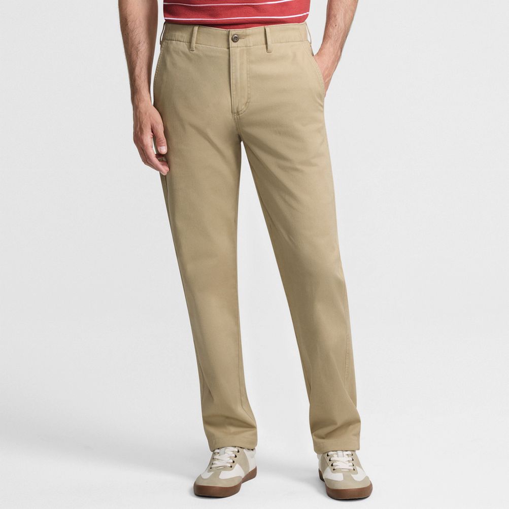 Men's Knockabout Comfort Waist Easy Classic Fit Chino Pant | Lands