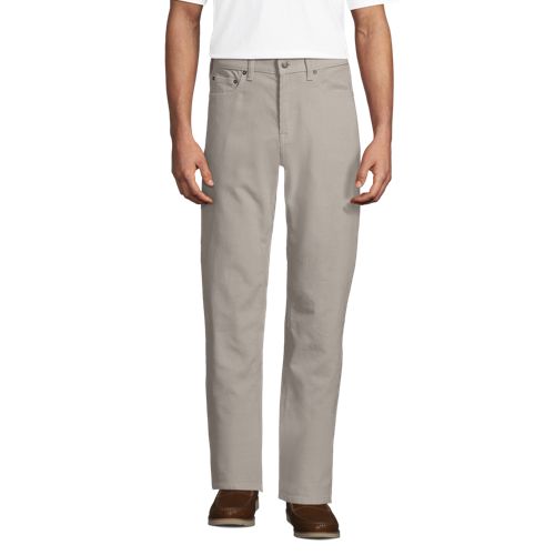  Lands' End Classic Fit Cordhose Mit Komfortbund, Herren, Größe:44 76 Regular, Schwarz, Elasthan/baumwoll-mischung, By Lands' End 