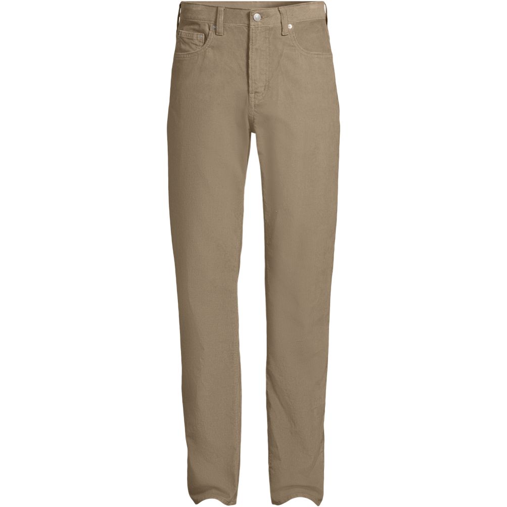 Men's Corduroy Comfort Waist Easy Classic Fit 5 Pocket Pant