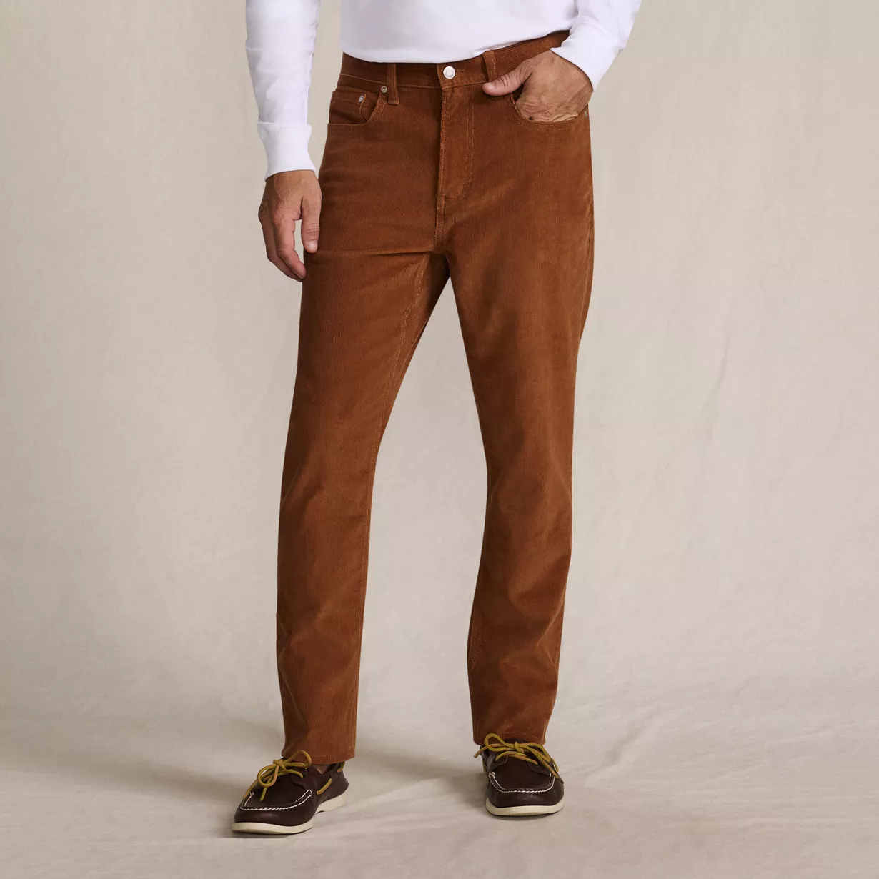 Men's Corduroy Slim Fit 5 Pocket Pant