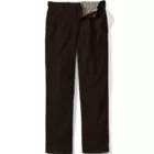 Men's Corduroy Comfort Waist Classic Fit Pleated Front Pant