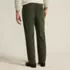 Men's Corduroy Comfort Waist Classic Fit Pleated Front Pant, Back