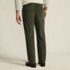 Men's Corduroy Comfort Waist Classic Fit Pleated Front Pant, Back