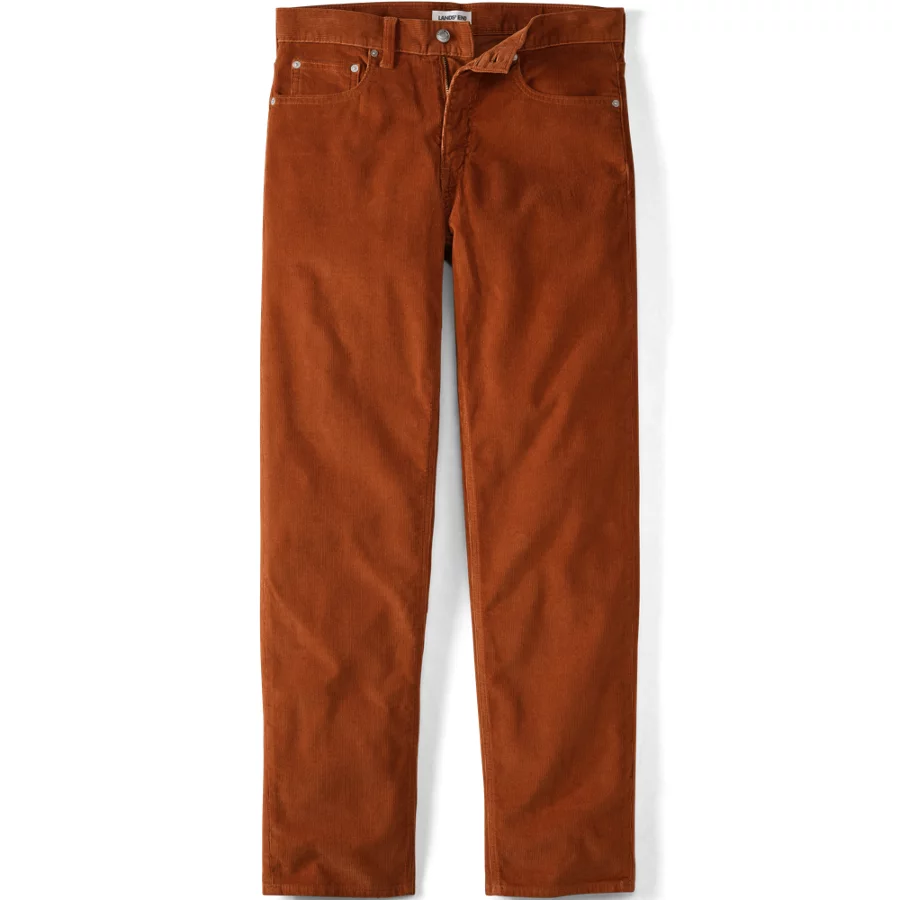 Men's Corduroy Easy Classic Fit 5 Pocket Pant view 7