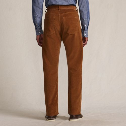  Lands' End Classic Fit Cordhose, Herren, Größe:44 76 Regular, Orange, Elasthan/baumwoll-mischung, By Lands' End 