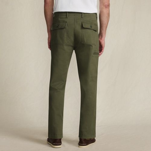  Lands' End Twill-hose Mit Stretch, Herren, Größe:44 71 Regular, Grün, Elasthan/baumwoll-mischung, By Lands' End 