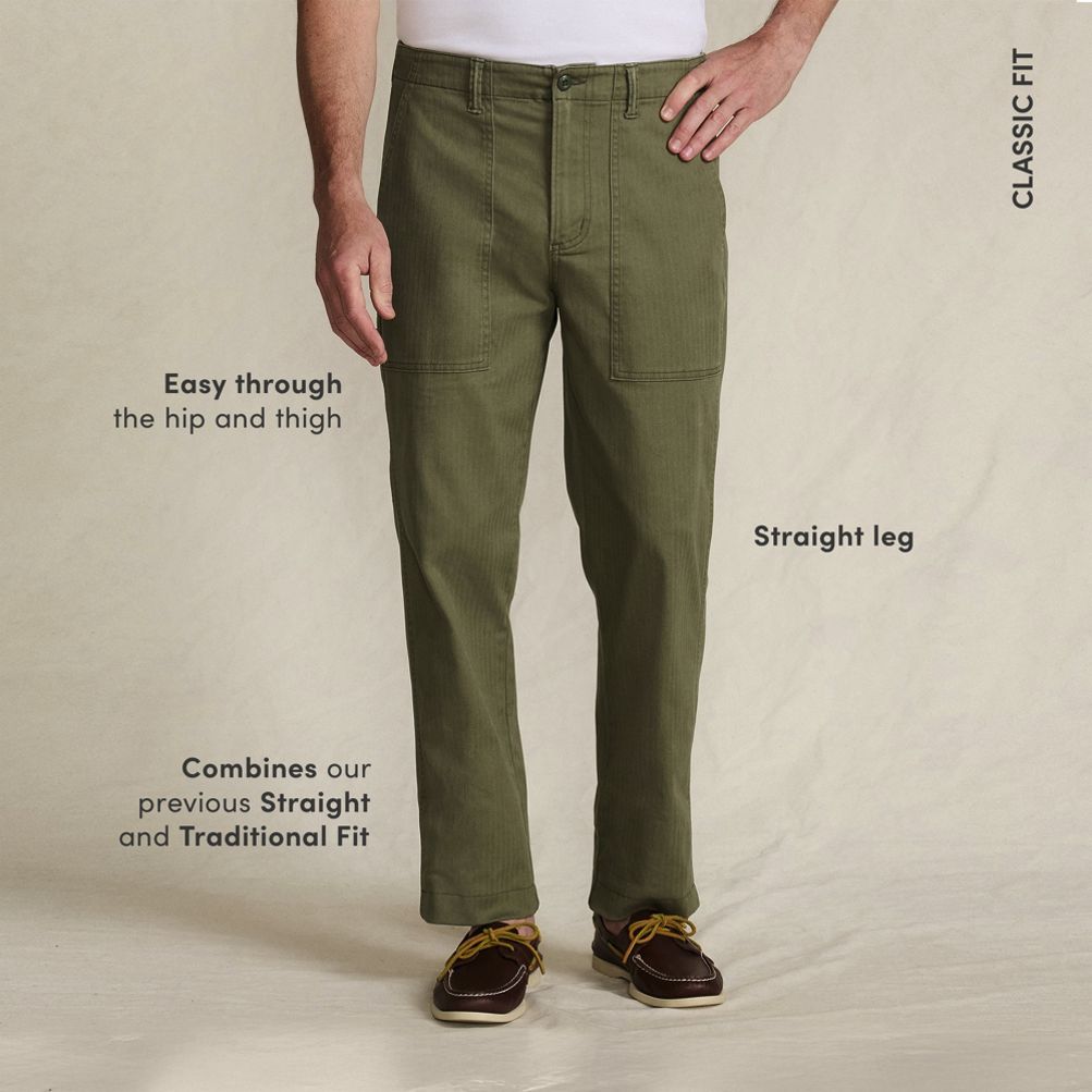 Men's Knockabout Classic Fit Fatigue Pant | Lands' End