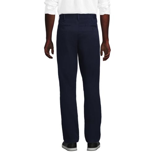  Lands' End Classic Fit Chinohose Travel, Herren, Größe:44 76 Regular, Blau, Baumwoll-mischung/polyester-mischung, By Lands' End 