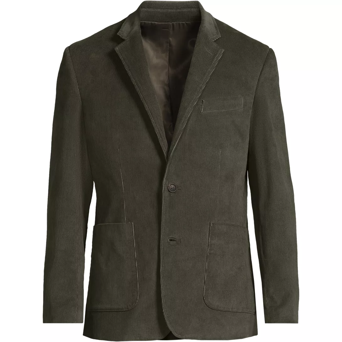 Men's Traditional Fit Corduroy Blazer