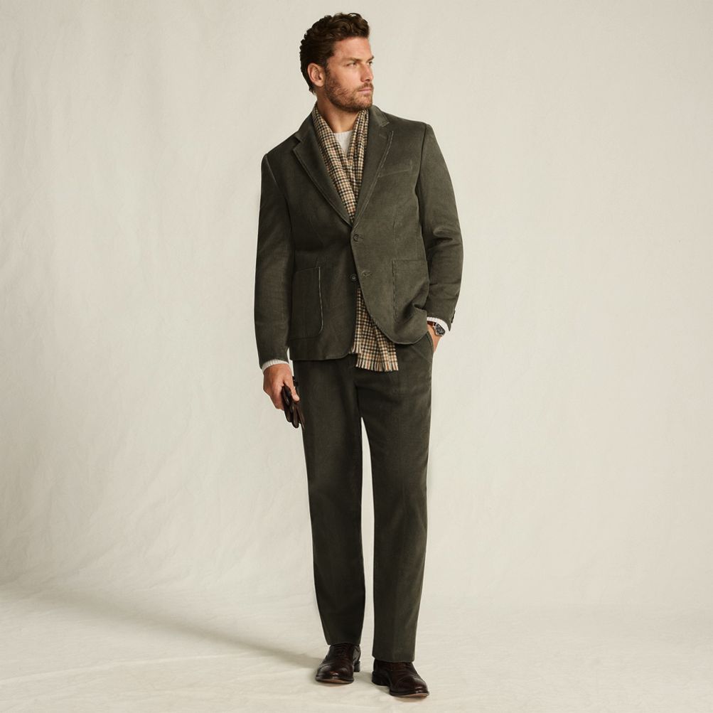 Men's Traditional Fit Corduroy Blazer | Lands' End