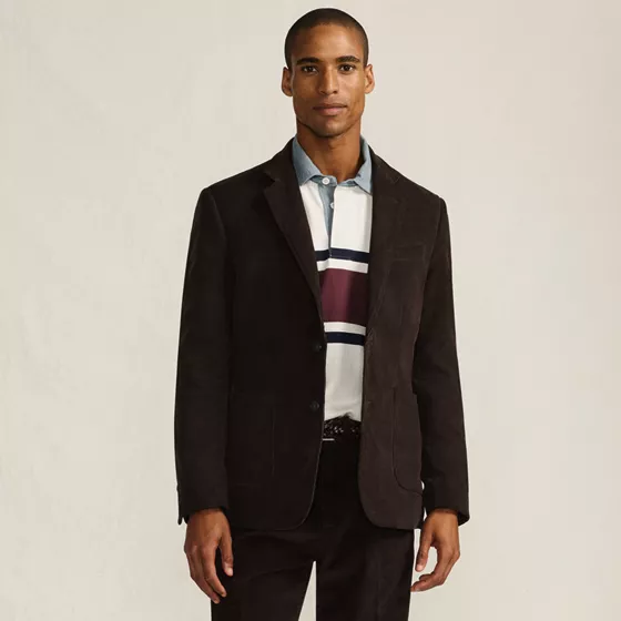 Men's Traditional Fit Corduroy Blazer - primary