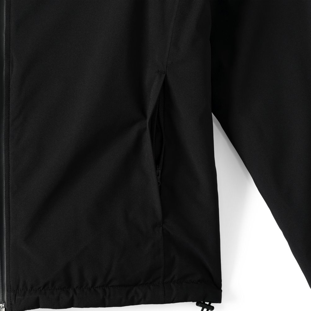 BLACK ROSEWINDANDSEA WDS×LIBEREJACKET Men's Weatherproof Reversible Hooded Jacket | Lands' End