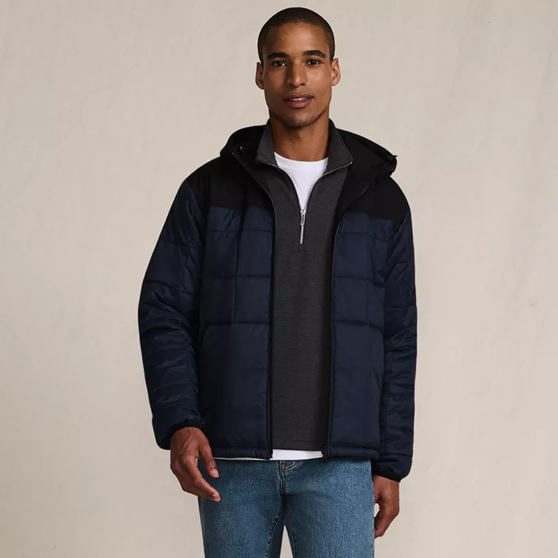 Men's Weatherproof Reversible Hooded Jacket, alternative image