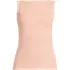 Women's Sleeveless Pointelle Rib Boat Neck Tank, Front