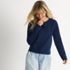 Women's Fine Gauge Cotton Milano Blazer Sweater, alternative image