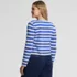 Women's Fine Gauge Cotton Milano Blazer Sweater, Back
