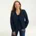 Women's Cropped Flannel Shirt, alternative image