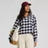 Women's Cropped Flannel Shirt, alternative image