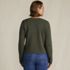 Women's Plus Size Fine Gauge Cotton Milano Blazer Sweater, Back