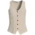 Women's Drapey Rib Vest, Front