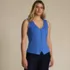 Women's Drapey Rib Vest, Front