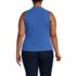 Women's Plus Size Drapey Rib Vest, Back