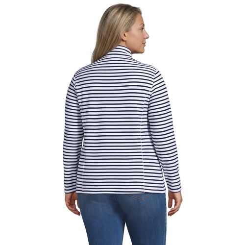 Crisp White/Navy Stripe/Red