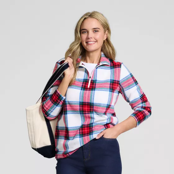 Anyweather Fleece Quarter Zip Pullover - primary