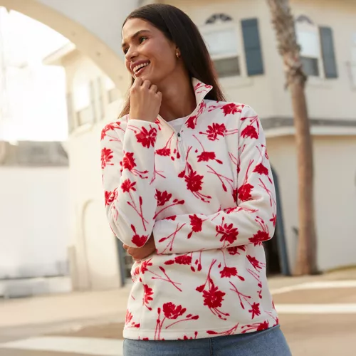 Anyweather Fleece Quarter Zip Pullover, alternative image