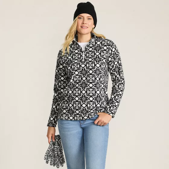 Petite Anyweather Fleece Quarter Zip Pullover - primary
