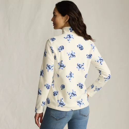 Anyweather Fleece Quarter Zip Pullover, Back