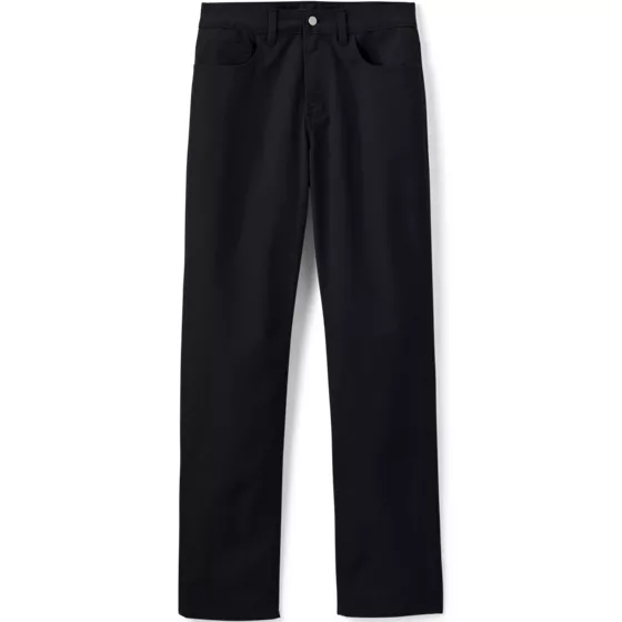 Men's Travel Kit Comfort Waist Classic Straight Fit 5 Pocket Pant - primary