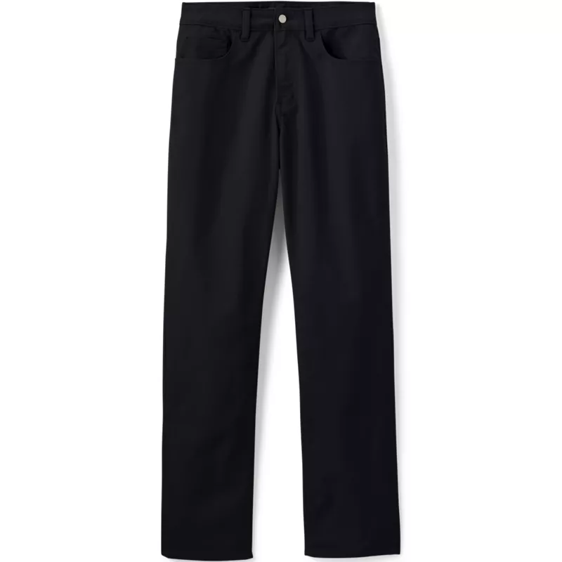 Men's Travel Kit Comfort Waist Classic Straight Fit 5 Pocket Pant, alternative image