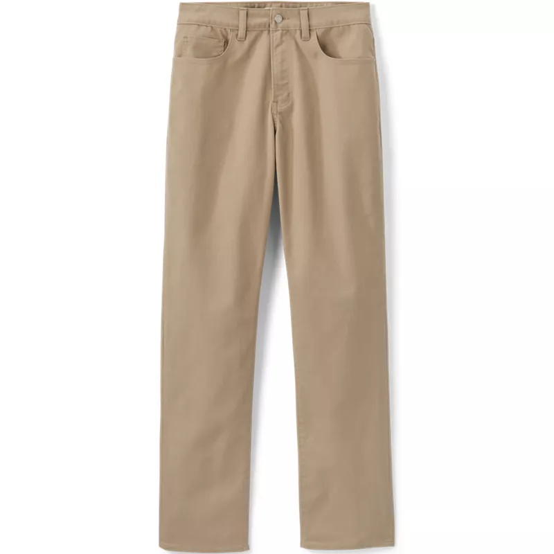 Men's Travel Kit Comfort Waist Classic Straight Fit 5 Pocket Pant, alternative image