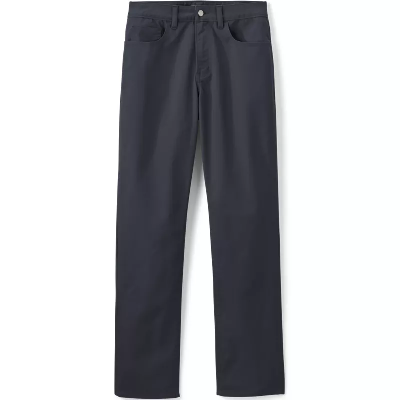 Men's Travel Kit Comfort Waist Classic Straight Fit 5 Pocket Pant, alternative image