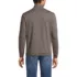 Men's Long Sleeve Travel Kit Pique Quarter Zip, Back