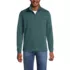 Men's Long Sleeve Travel Kit Pique Quarter Zip, Front