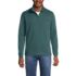 Men's Long Sleeve Travel Kit Pique Quarter Zip, Front