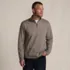 Men's Long Sleeve Travel Kit Pique Quarter Zip, Front