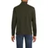 Men's Long Sleeve Cooling Performance Pique Quarter Zip, Back