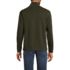 Men's Long Sleeve Cooling Performance Pique Quarter Zip, Back