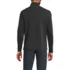 Men's Long Sleeve Cooling Performance Pique Quarter Zip, Back