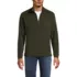 Men's Long Sleeve Cooling Performance Pique Quarter Zip, Front