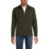 Men's Long Sleeve Cooling Performance Pique Quarter Zip, Front