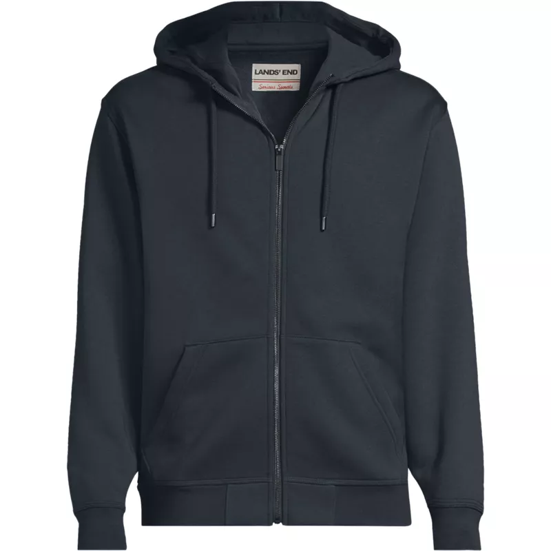 Men's Long Sleeve RainDefense Serious Sweats Full Zip Hoodie, Front