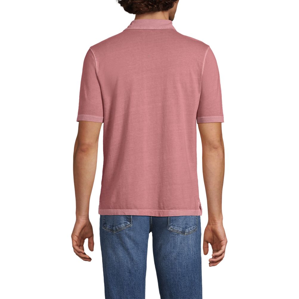 【SUNSEA】 Small-Polo 22ss Men's Short Sleeve Sun Faded Super T Polo | Lands' End