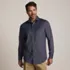 Men's Long Sleeve Knit Travel Kit Oxford Shirt, Front