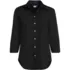 School Uniform Women's Plus Broadcloth 3/4 Sleeve Easy Fit Dress Shirt, Front